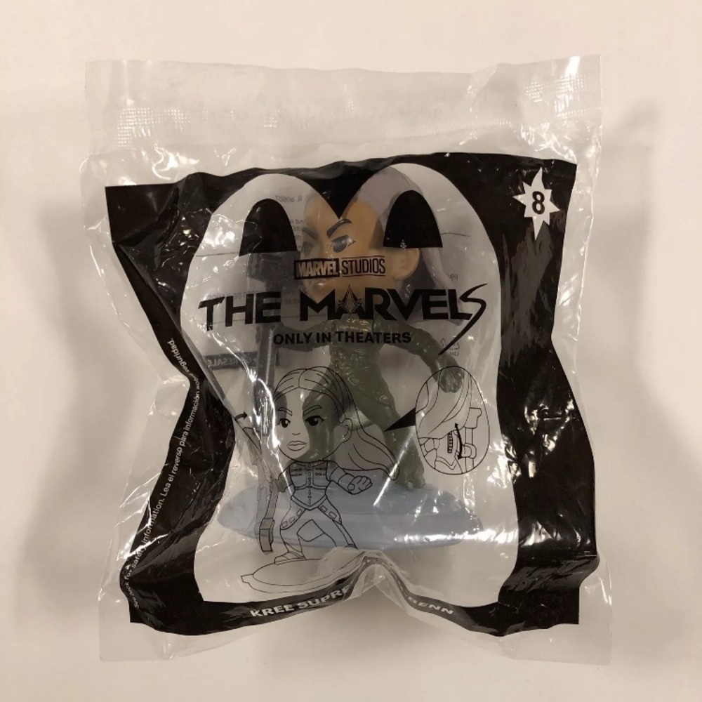NEW  2023 McDonald’s Happy Meal Toy The Marvels #8 KREE SUPREMOR DAR-BENN